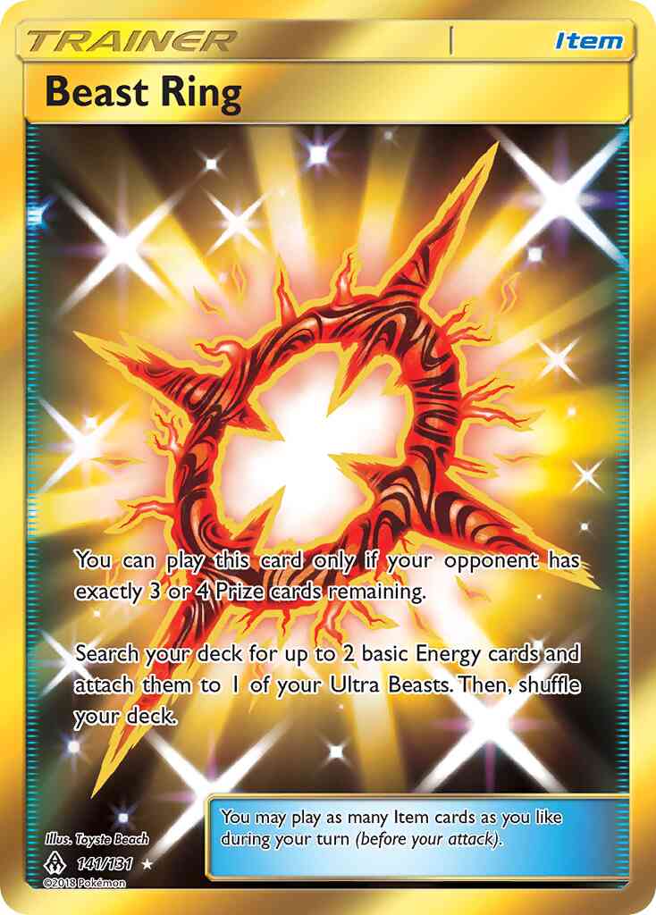Beast Ring - 141/131 - Rare Secret [sm6-141] [Secret]