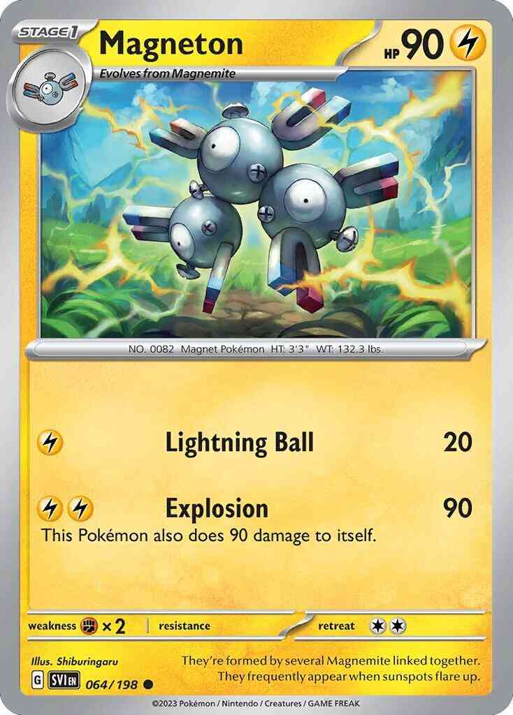 Magneton - 064/198 - Common [sv01-064] [Non-Holo]