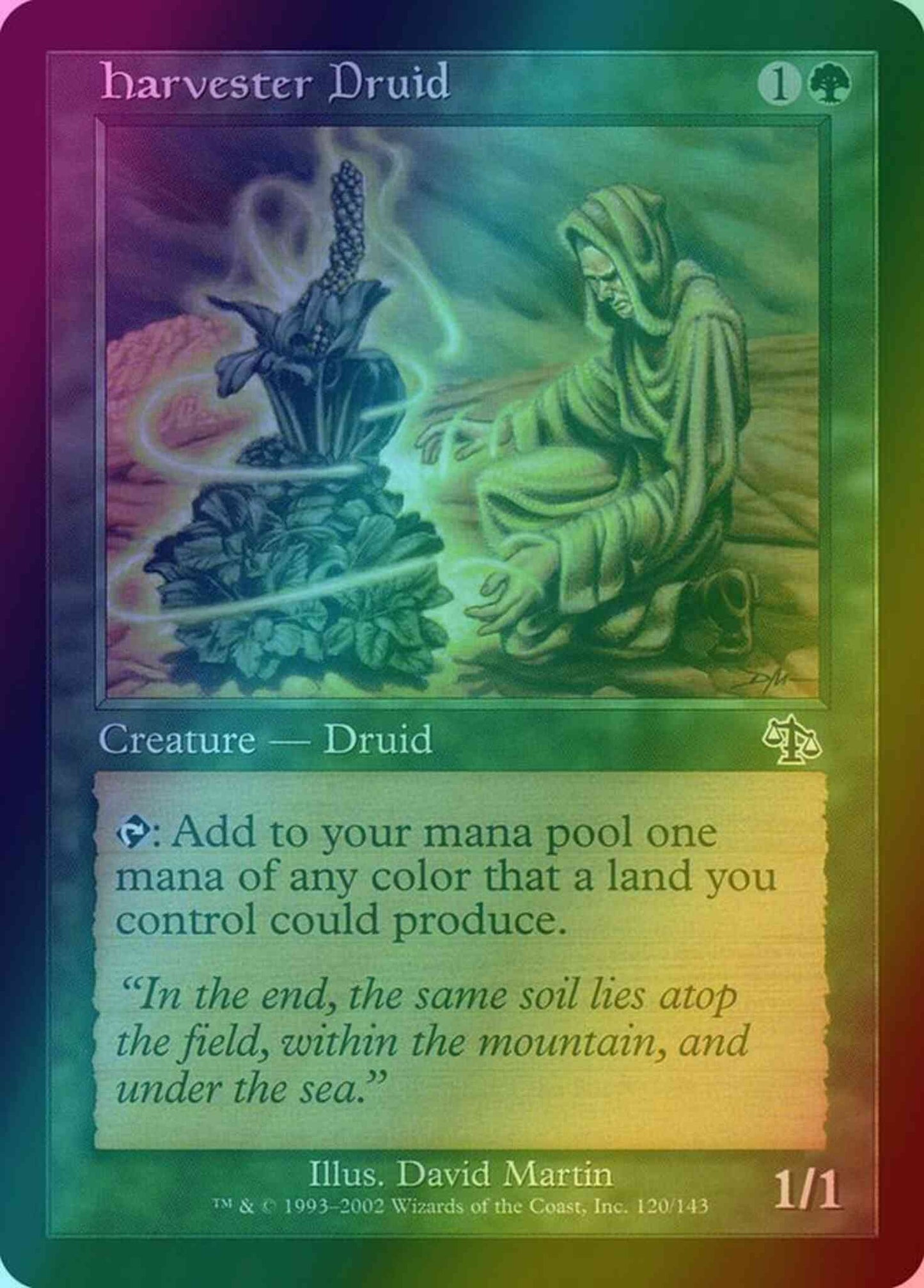 Harvester Druid [120] [Judgment] [Foil]