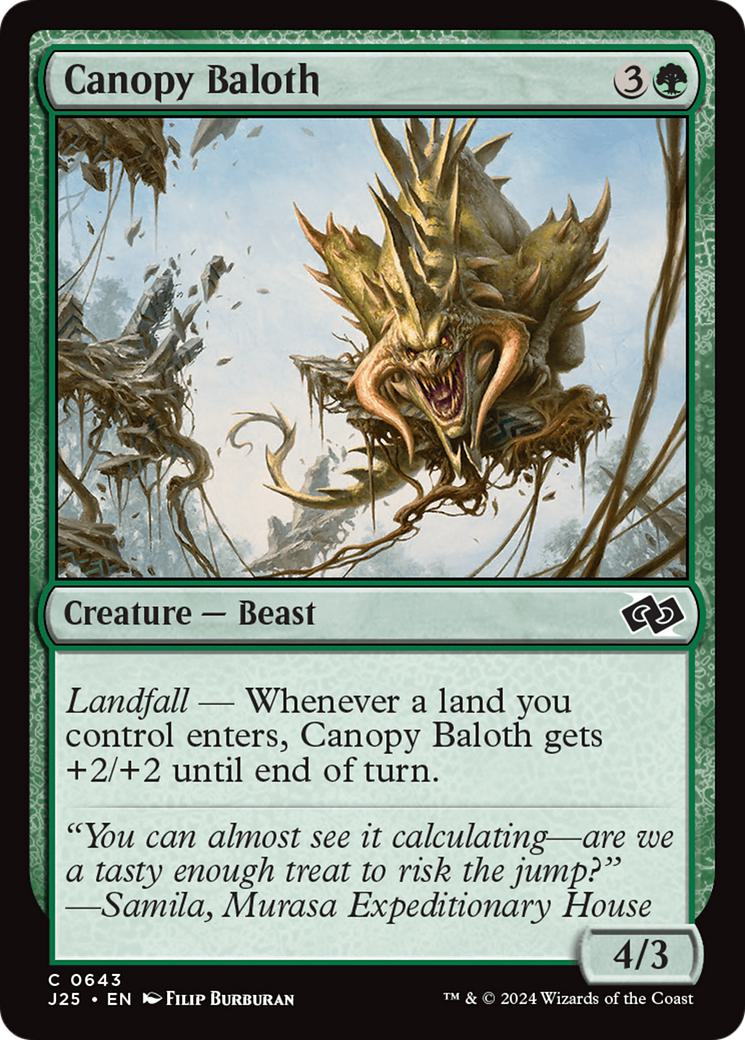 Canopy Baloth [643] [Foundations: Jumpstart] [Non-Foil]