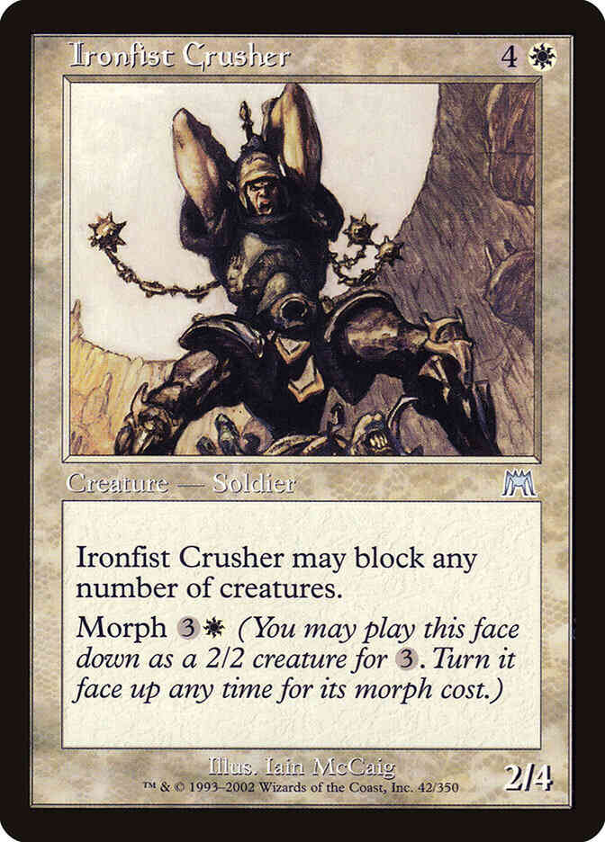 Ironfist Crusher [42] [Onslaught] [Non-Foil]