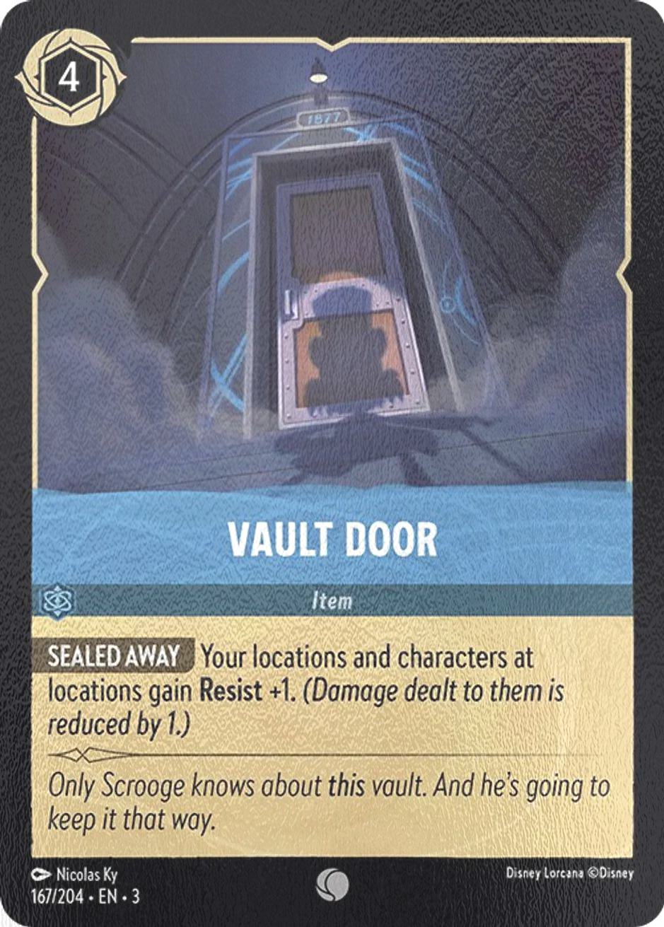 Vault Door - 167/204 [Into the Inklands] [Cold Foil]