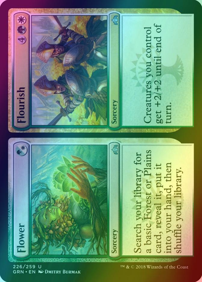 Flower // Flourish [226] [Guilds of Ravnica] [Foil]