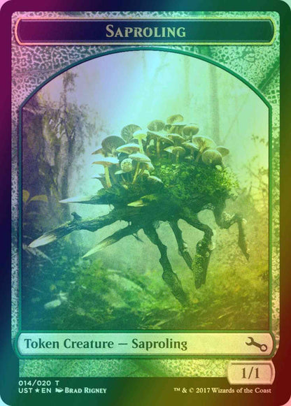 Saproling Token [14] [Unstable Tokens] [Foil]
