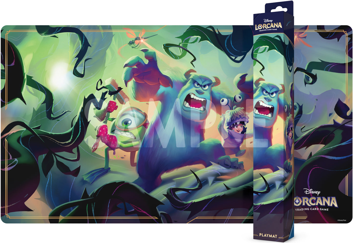 Disney Lorcana Neoprene Playmat - Attack of the Vine! - Monster Inc