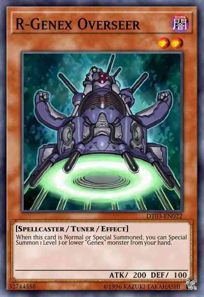 R-Genex Overseer - HA03-EN015 - Super Rare - Unlimited