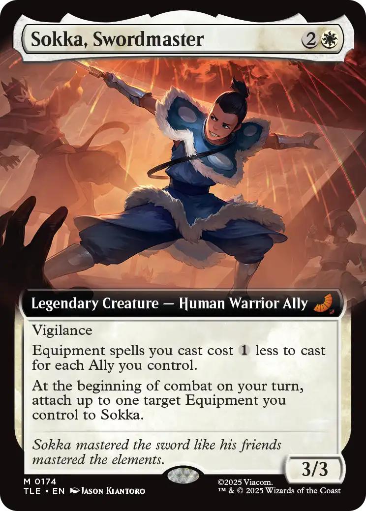 Sokka, Swordmaster [174] [Extended Art] [Avatar: The Last Airbender Eternal] [Non-Foil]