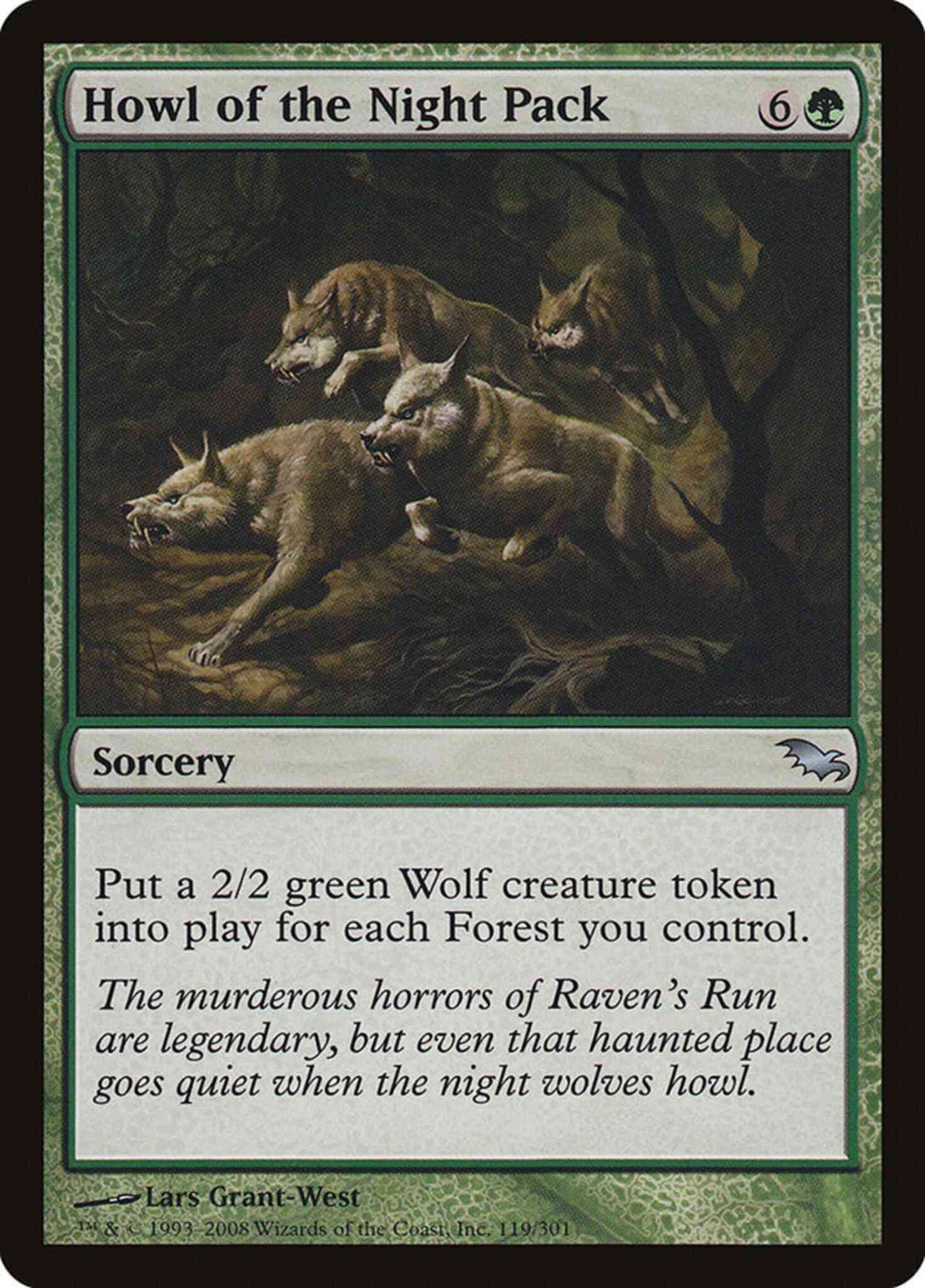 Howl of the Night Pack [119] [Shadowmoor] [Non-Foil]