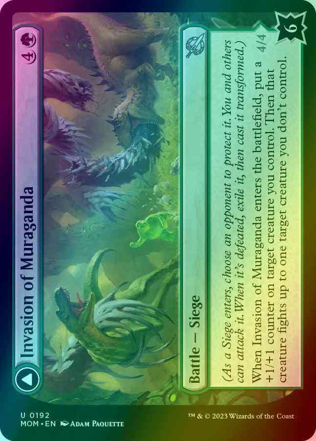 Invasion of Muraganda // Primordial Plasm [192] [March of the Machine] [Foil]