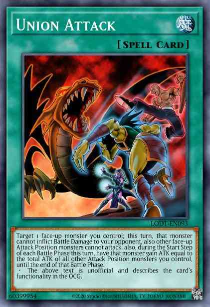 Union Attack - LODT-EN093 - Super Rare - Unlimited