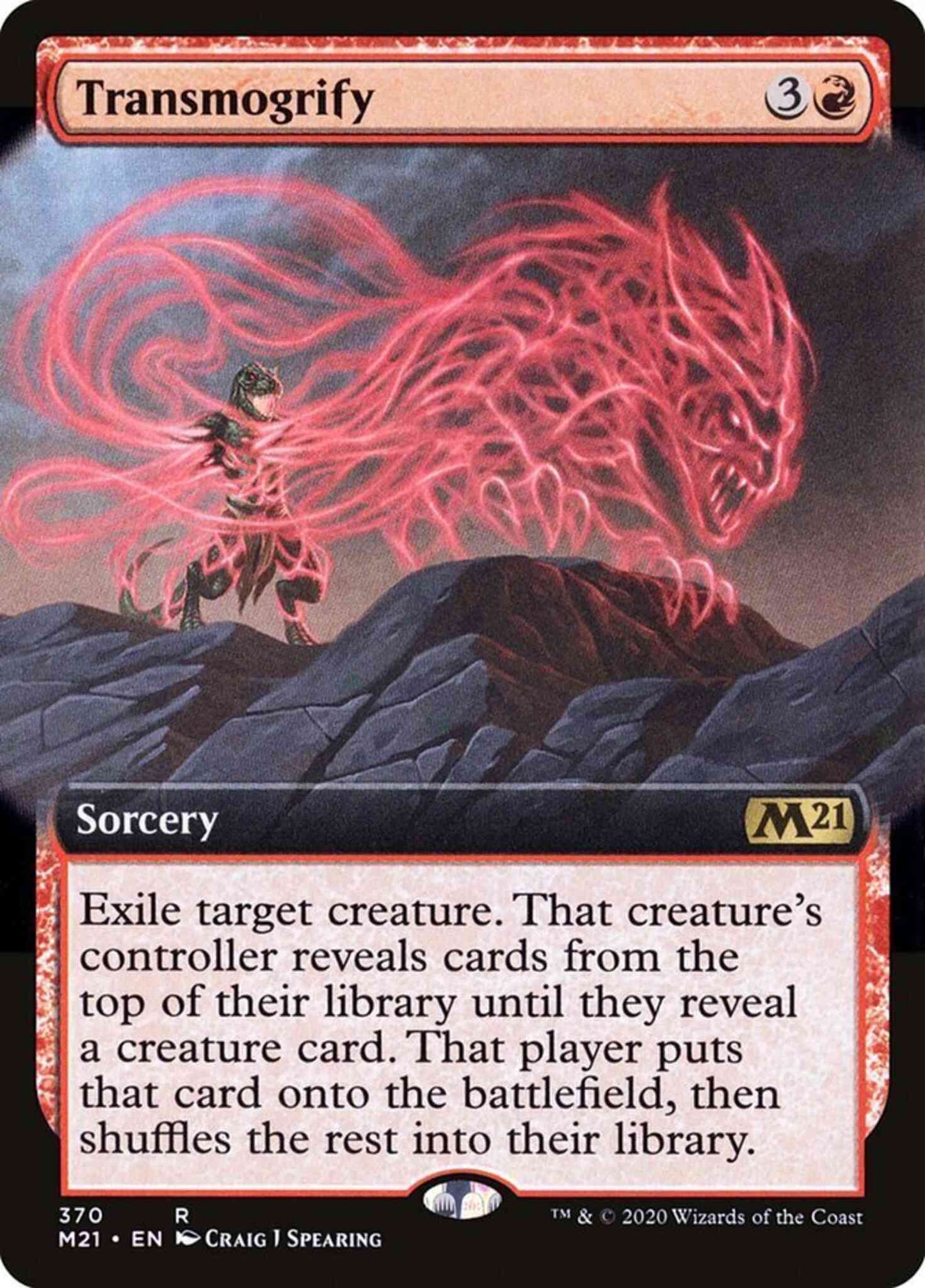Transmogrify [370] [Extended Art] [Core Set 2021] [Non-Foil]