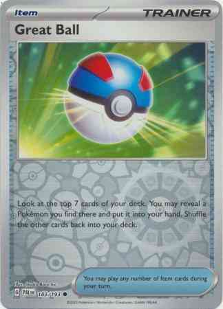 Great Ball - 183/193 - Common [sv02-183] [Reverse Holo]