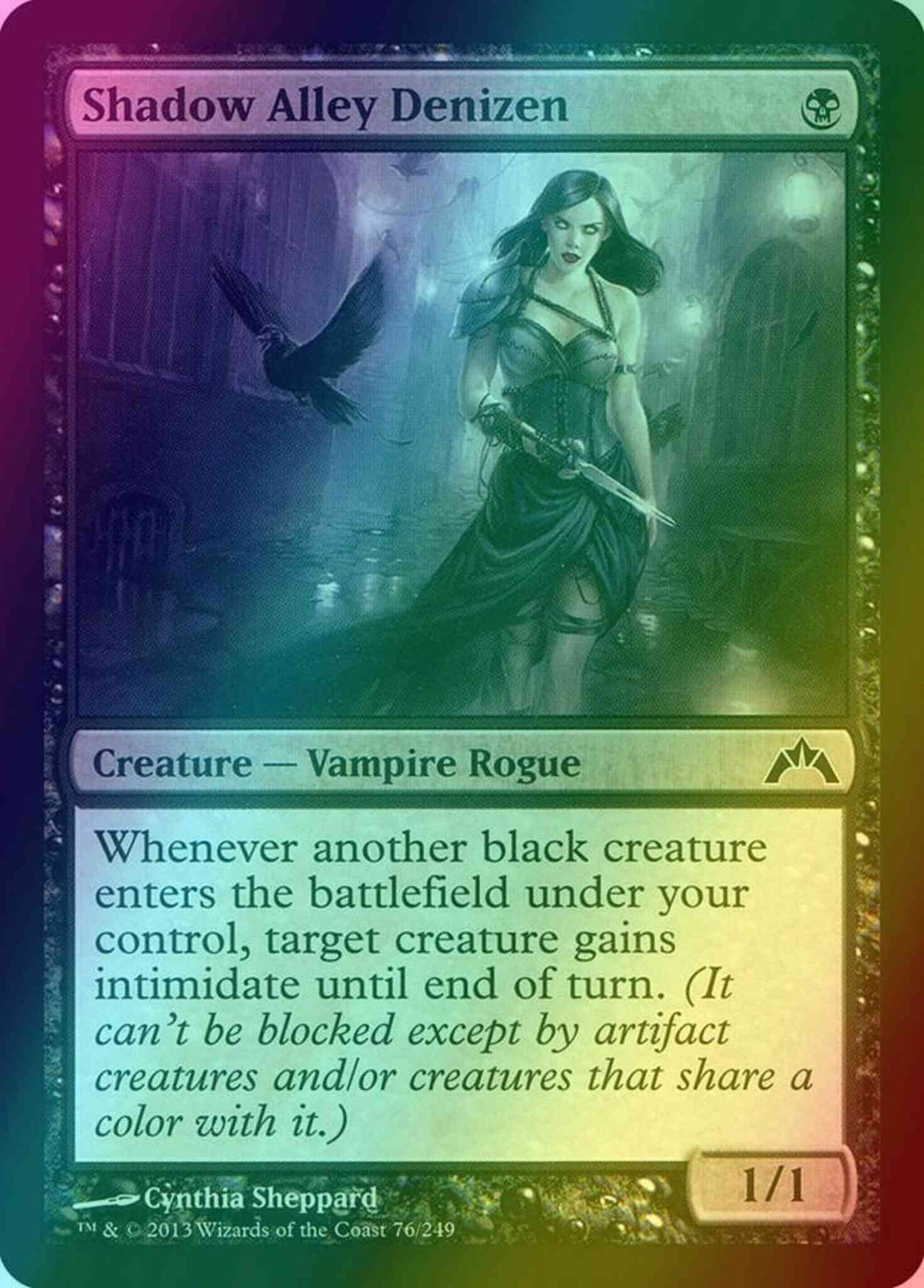 Shadow Alley Denizen [76] [Gatecrash] [Foil]