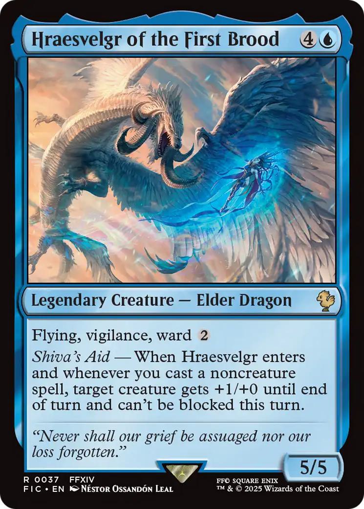 Hraesvelgr of the First Brood [37] [FINAL FANTASY: Commander] [Non-Foil]