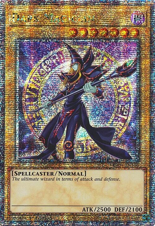Dark Magician - 8th Art - RA04-EN106 - Quarter Century Secret Rare - 1st Edition