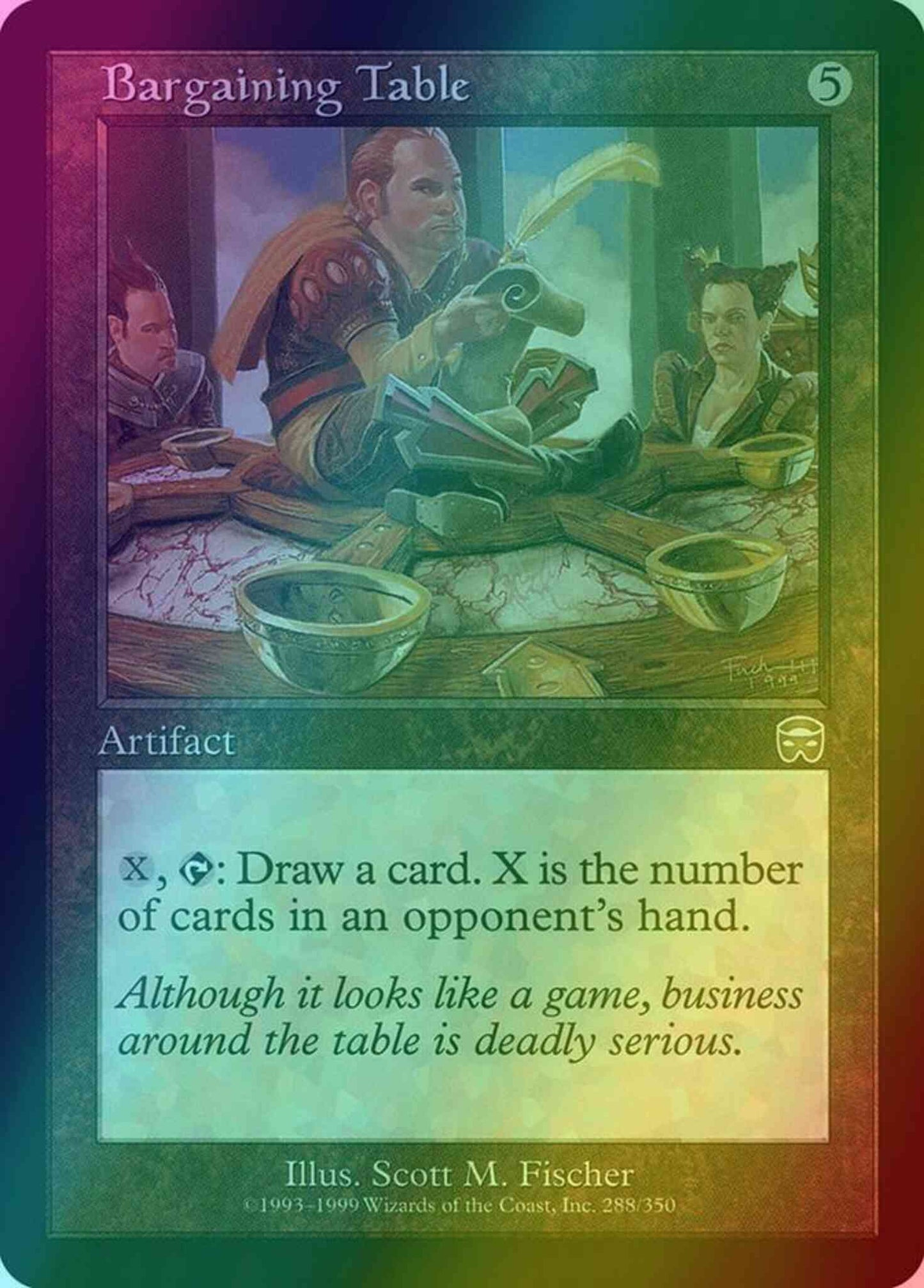Bargaining Table [288] [Mercadian Masques] [Foil]