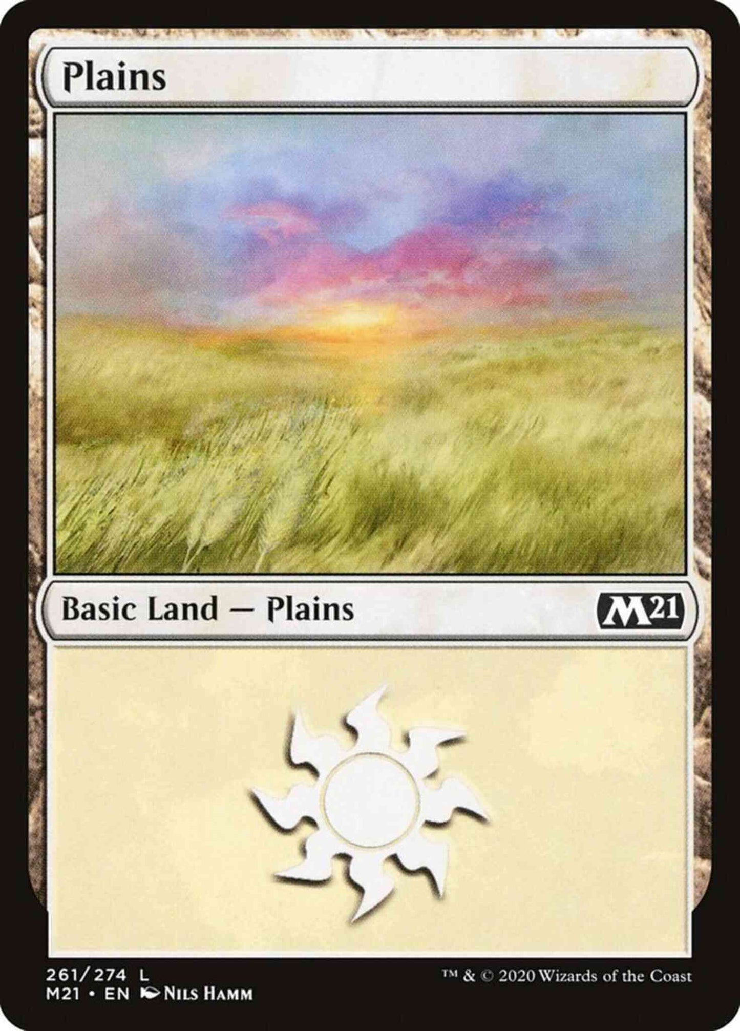 Plains [261] [Core Set 2021] [Non-Foil]