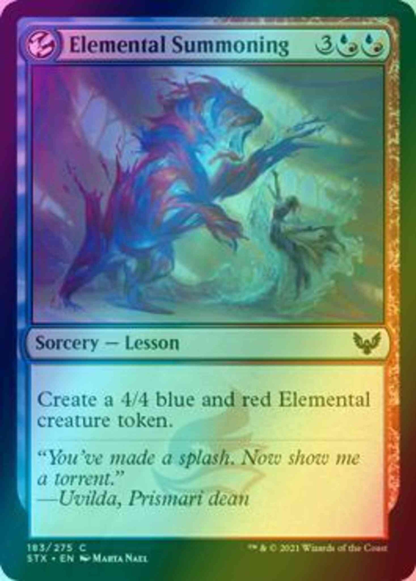 Elemental Summoning [183] [Strixhaven: School of Mages] [Foil]