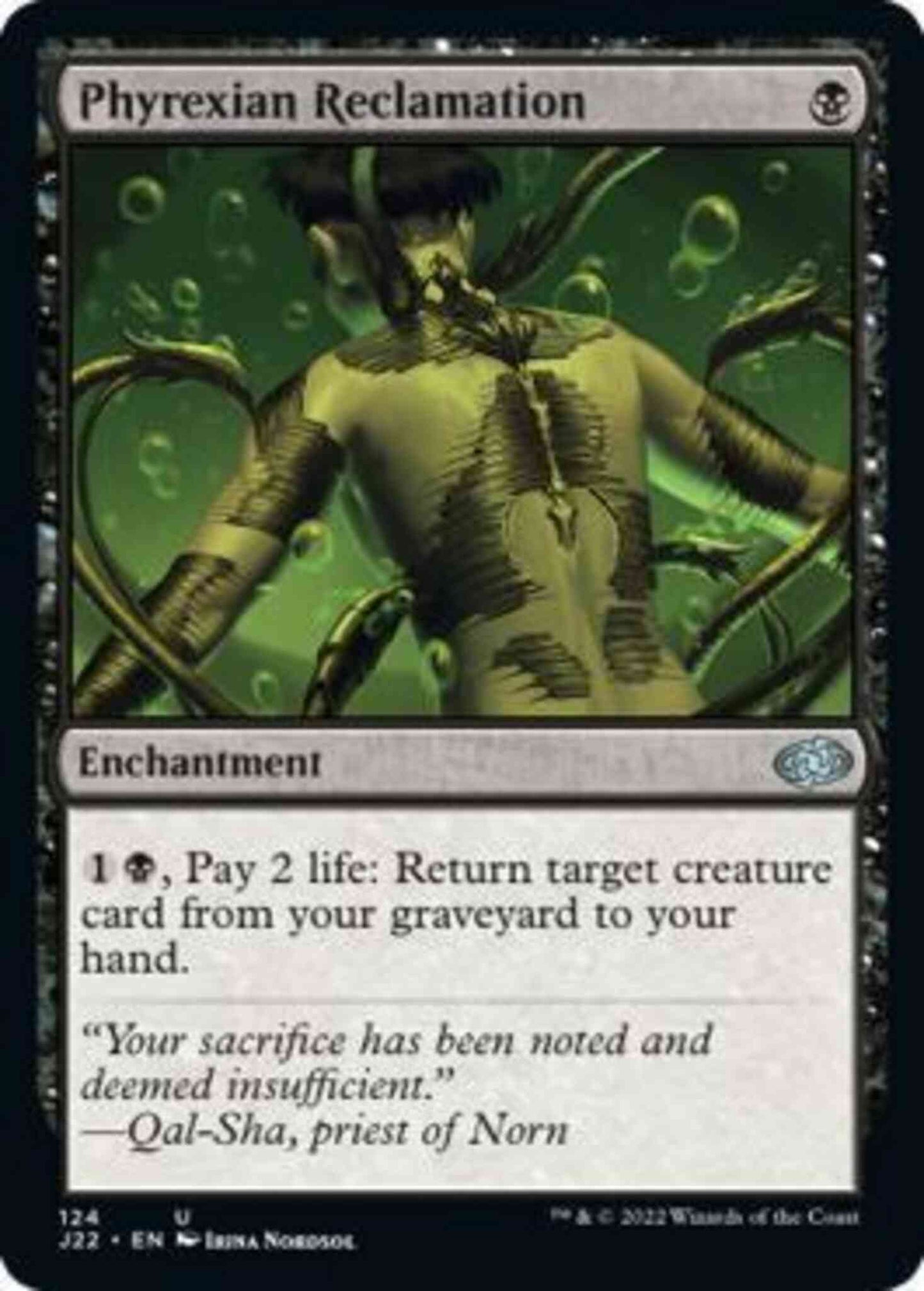 Phyrexian Reclamation [124] [Jumpstart 2022] [Non-Foil]