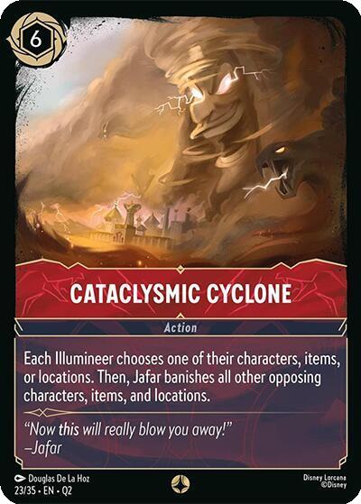 Cataclysmic Cyclone - 23/35 [Illumineer's Quest: Palace Heist] [Non-Foil]