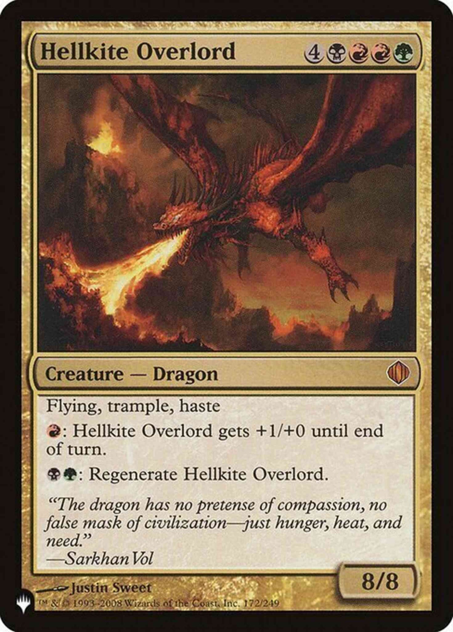 Hellkite Overlord [ALA-172] [The List] [Non-Foil]