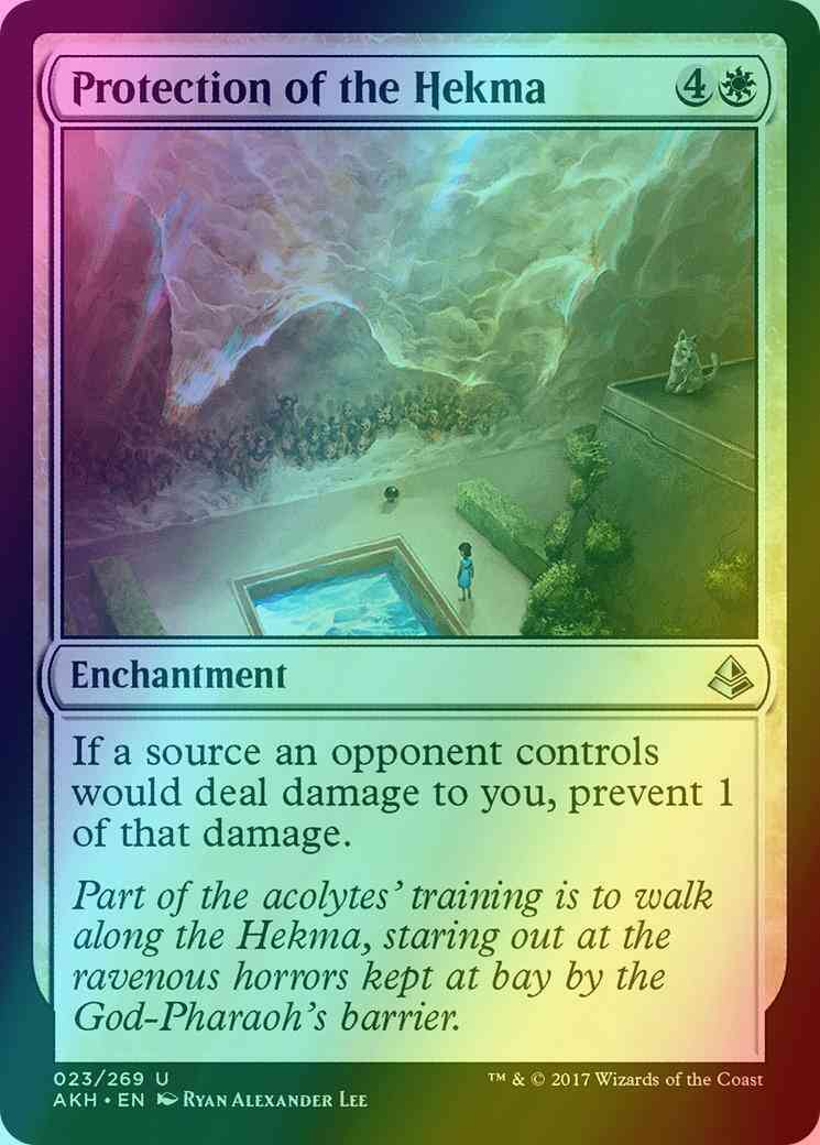 Protection of the Hekma [23] [Amonkhet] [Foil]