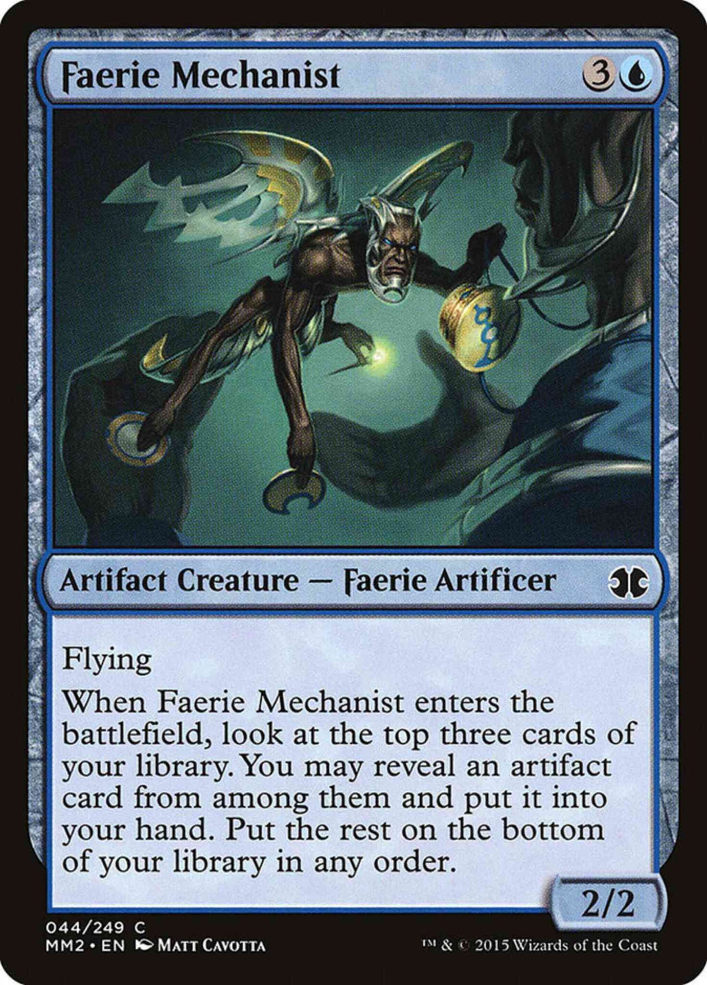 Faerie Mechanist [44] [Modern Masters 2015] [Non-Foil]