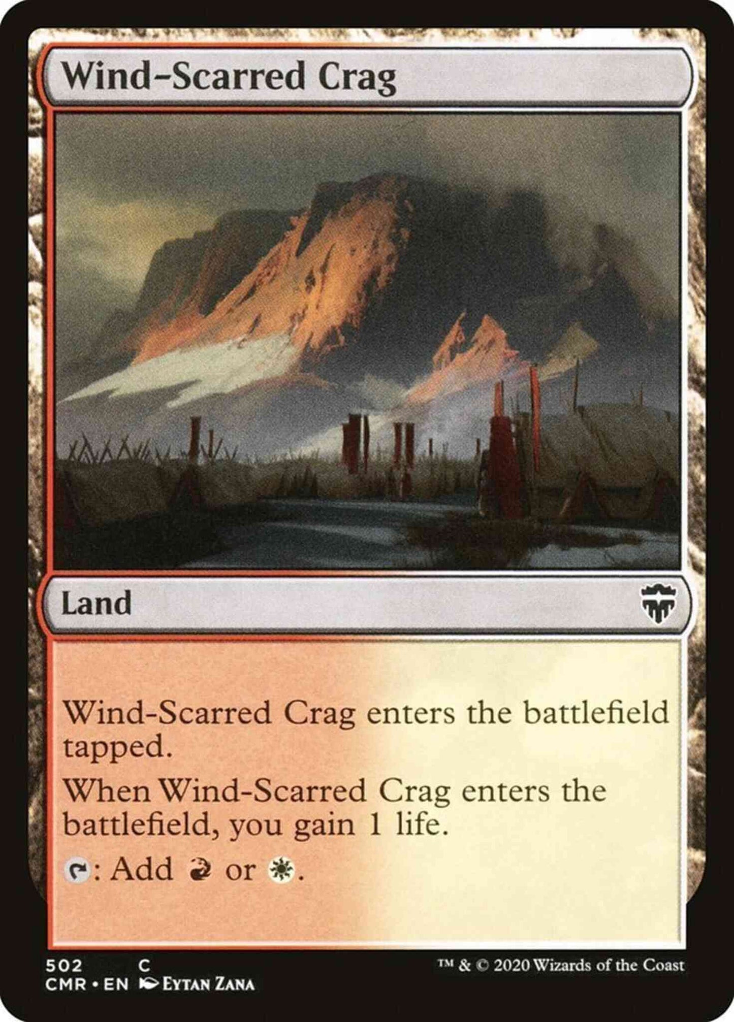 Wind-Scarred Crag [502] [Commander Legends] [Non-Foil]