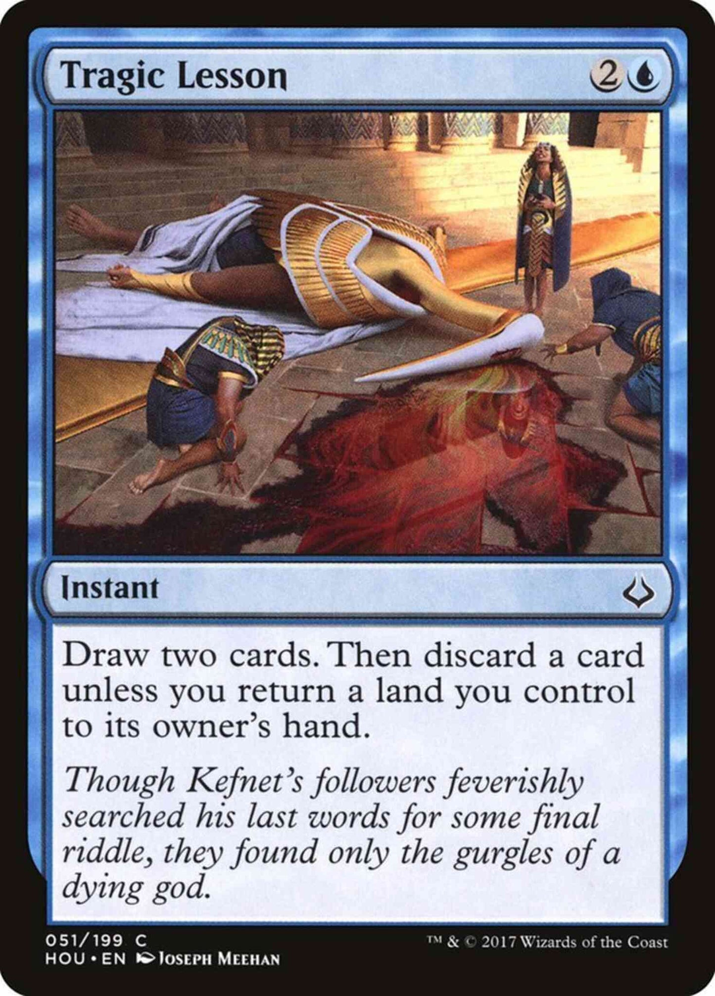 Tragic Lesson [51] [Hour of Devastation] [Non-Foil]