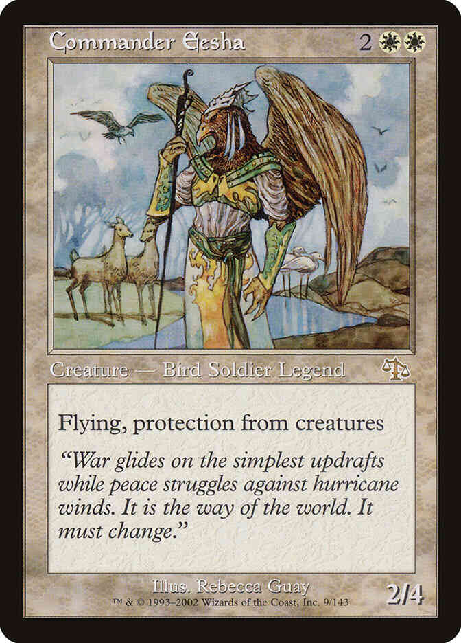 Commander Eesha [9] [Judgment] [Non-Foil]