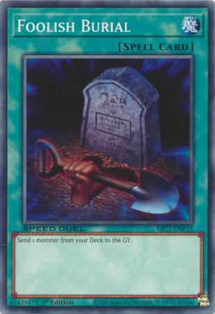 Foolish Burial - SBC1-ENE15 - Common - 1st Edition