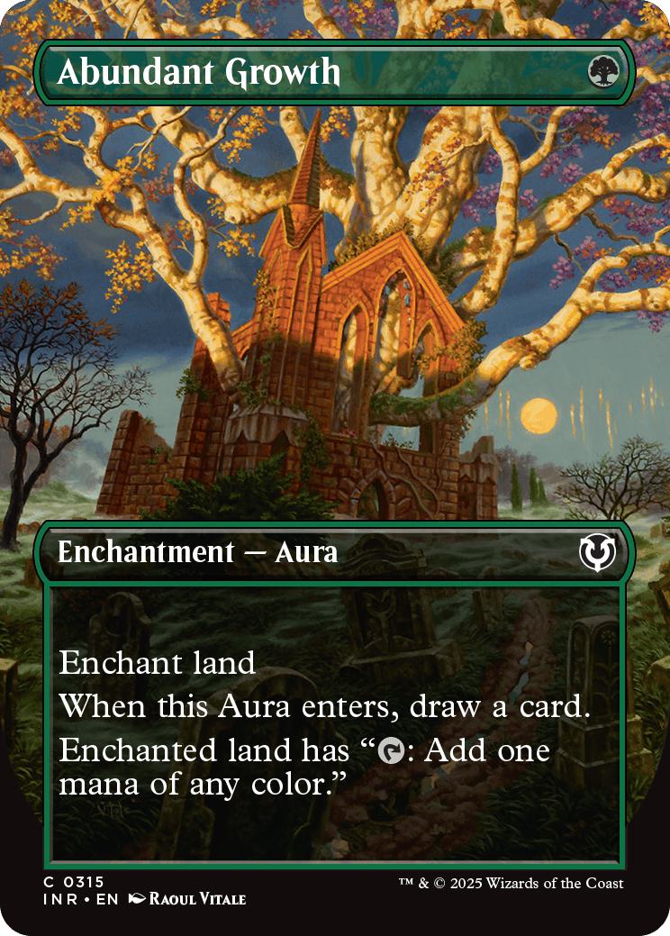 Abundant Growth [315] [Borderless] [Innistrad Remastered] [Non-Foil]