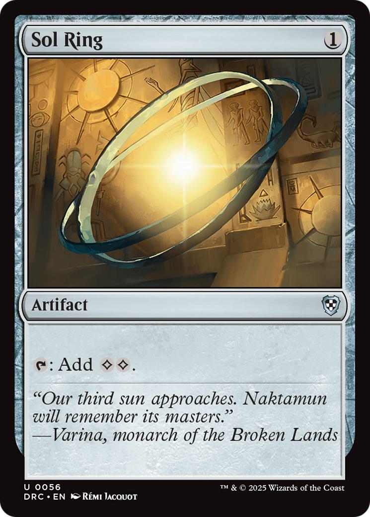 Sol Ring [56] [Eternal Might] [Aetherdrift: Commander] [Non-Foil]