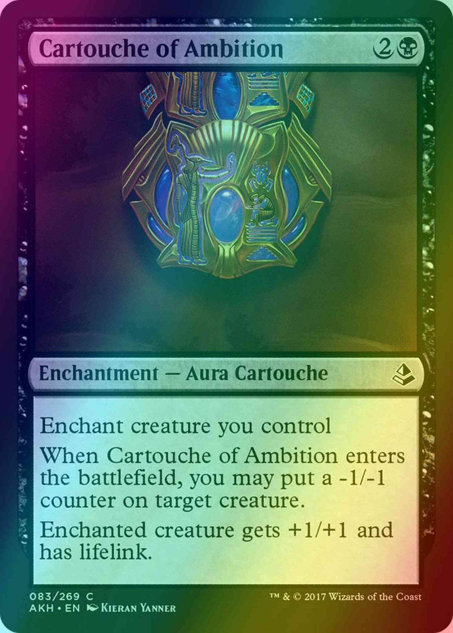 Cartouche of Ambition [83] [Amonkhet] [Foil]