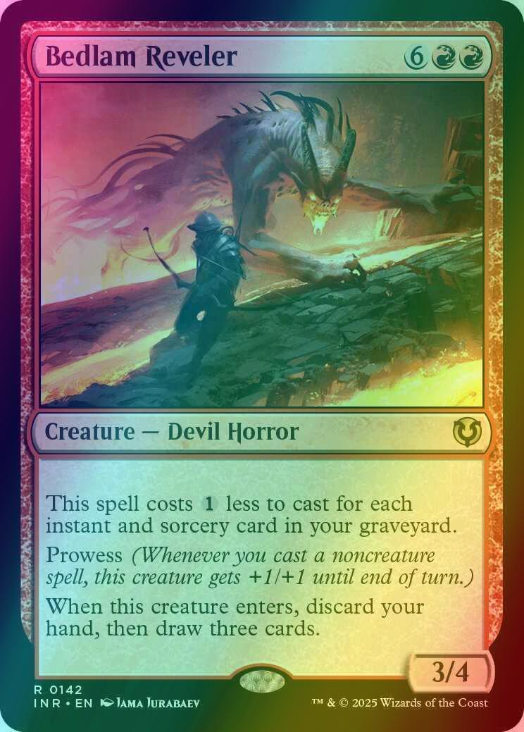 Bedlam Reveler [142] [Innistrad Remastered] [Foil]