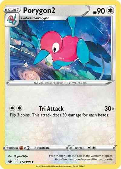 Porygon2 - 117/198 - Uncommon [swsh6-117] [Non-Holo]