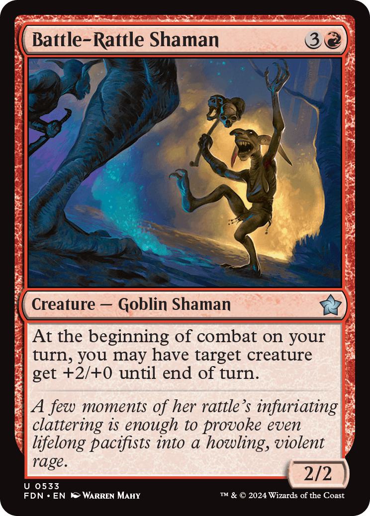 Battle-Rattle Shaman [533] [Foundations] [Non-Foil]