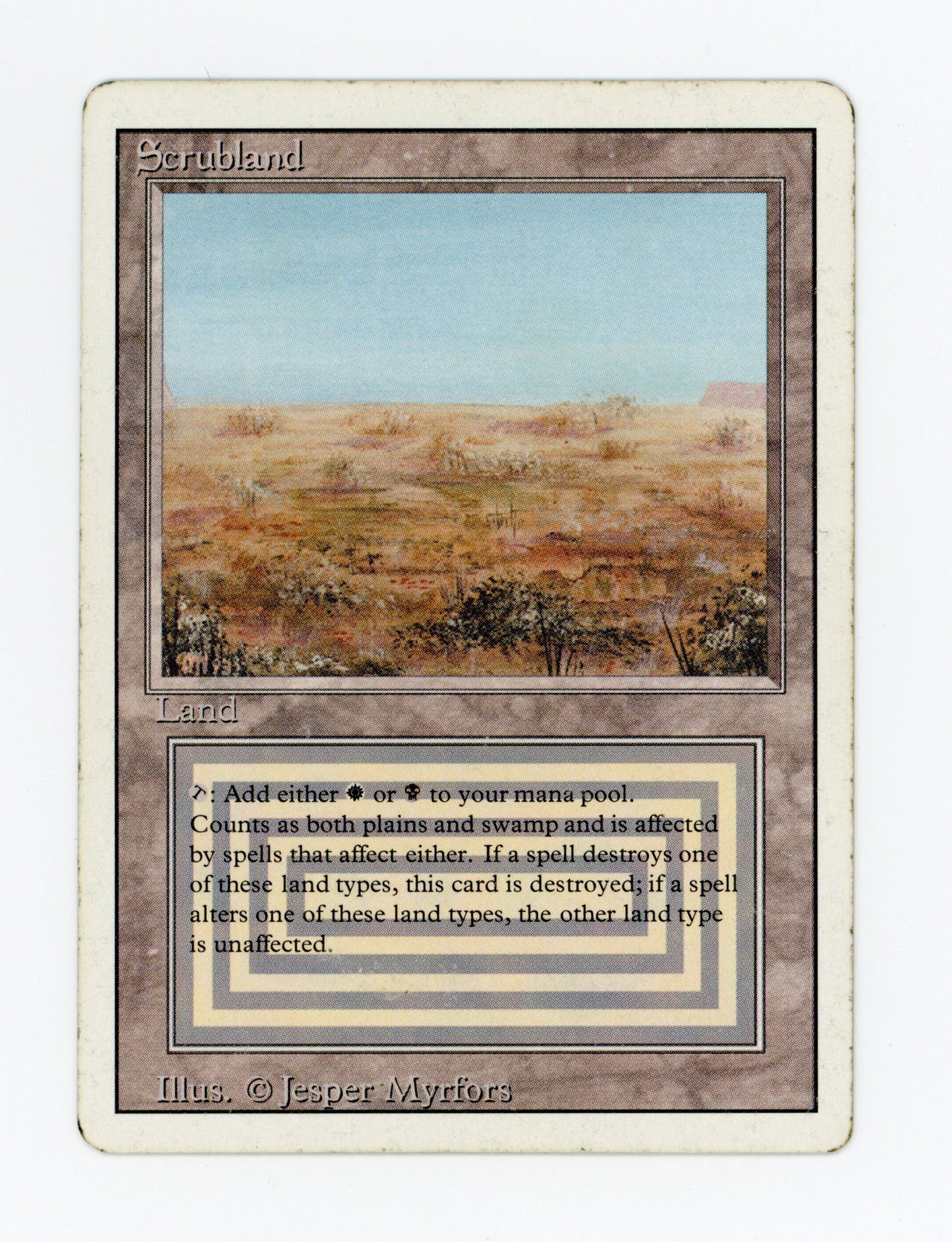 Scrubland — ID 20016
