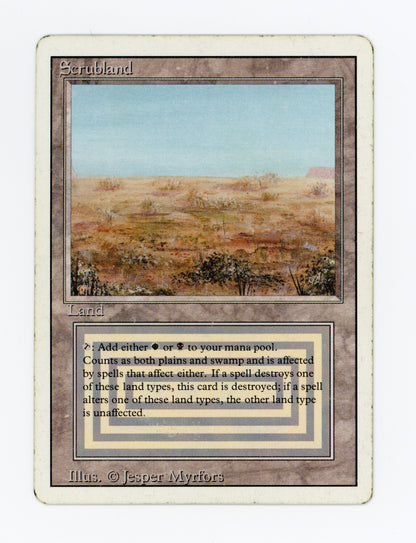 Scrubland — ID 20016