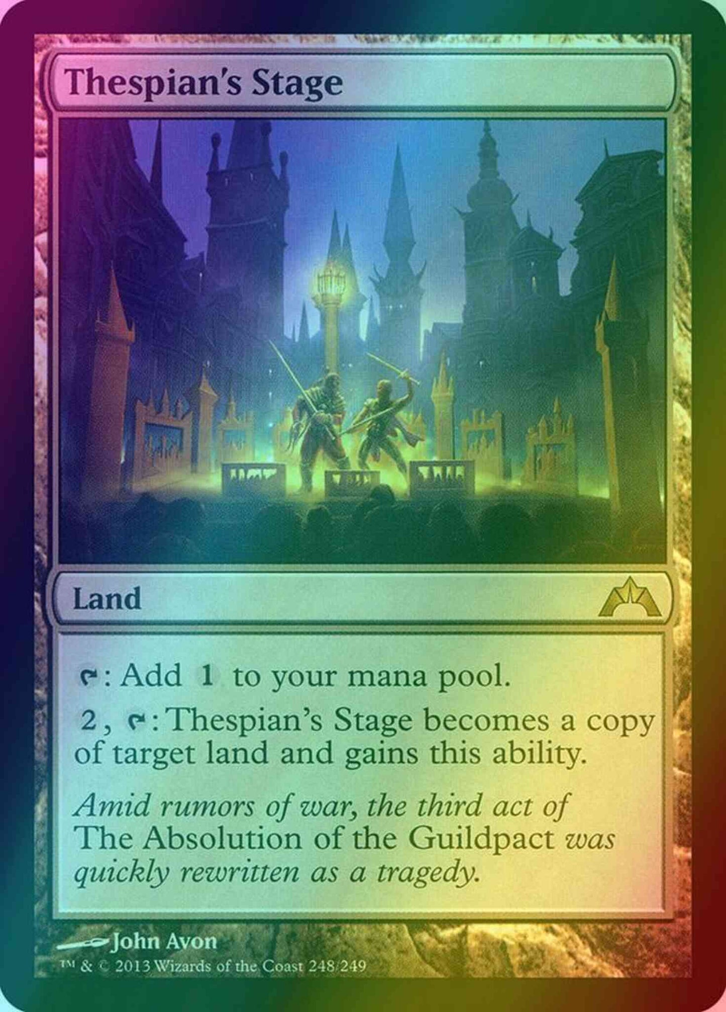 Thespian's Stage [248] [Gatecrash] [Foil]