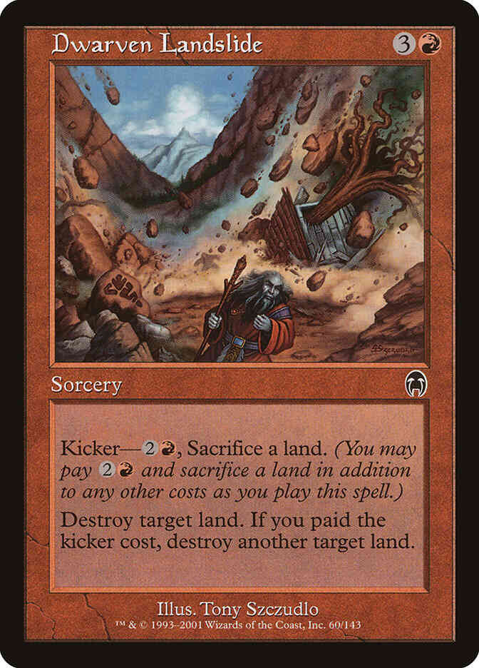 Dwarven Landslide [60] [Apocalypse] [Non-Foil]