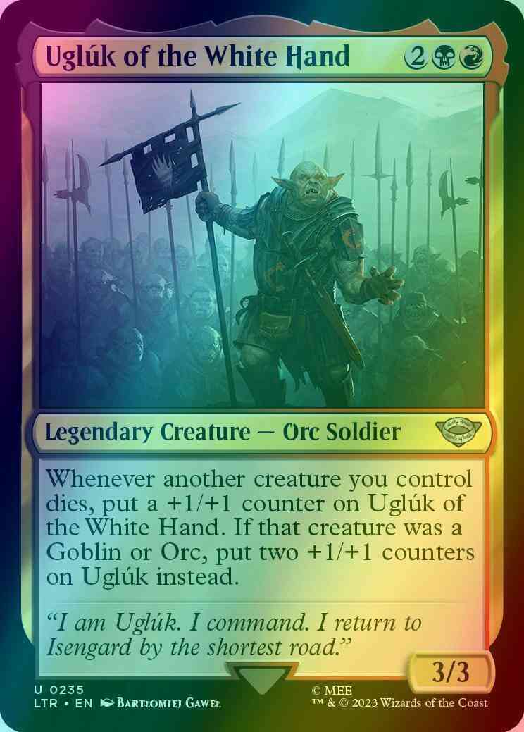Uglúk of the White Hand [235] [The Lord of the Rings: Tales of Middle-earth] [Foil]