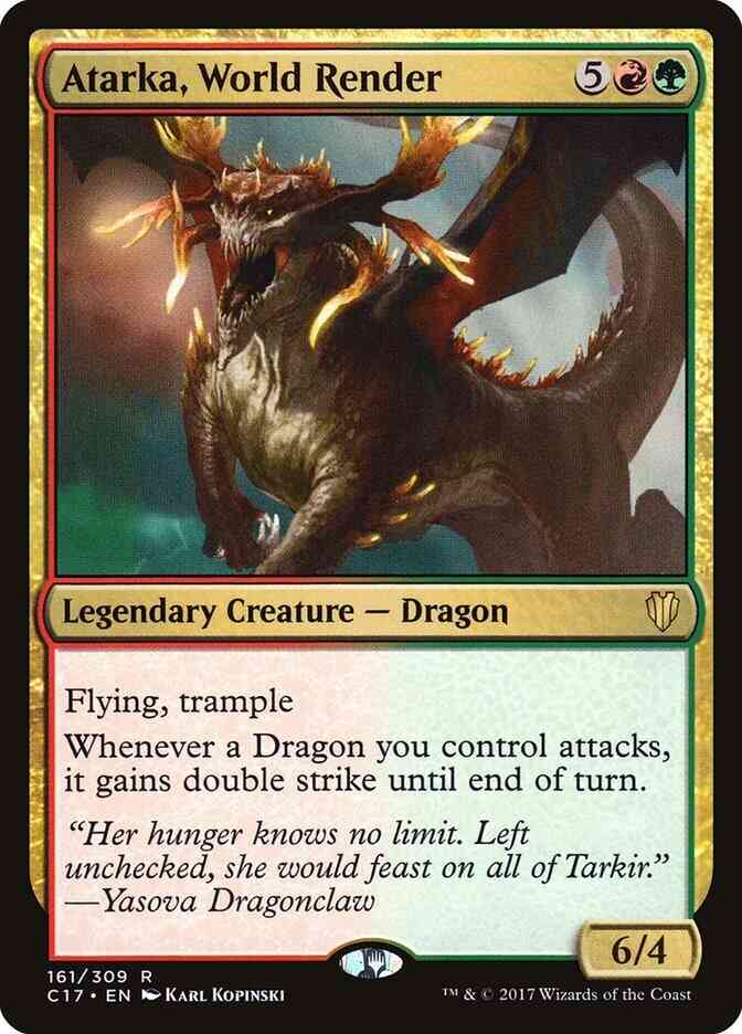 Atarka, World Render [161] [Commander 2017] [Non-Foil]