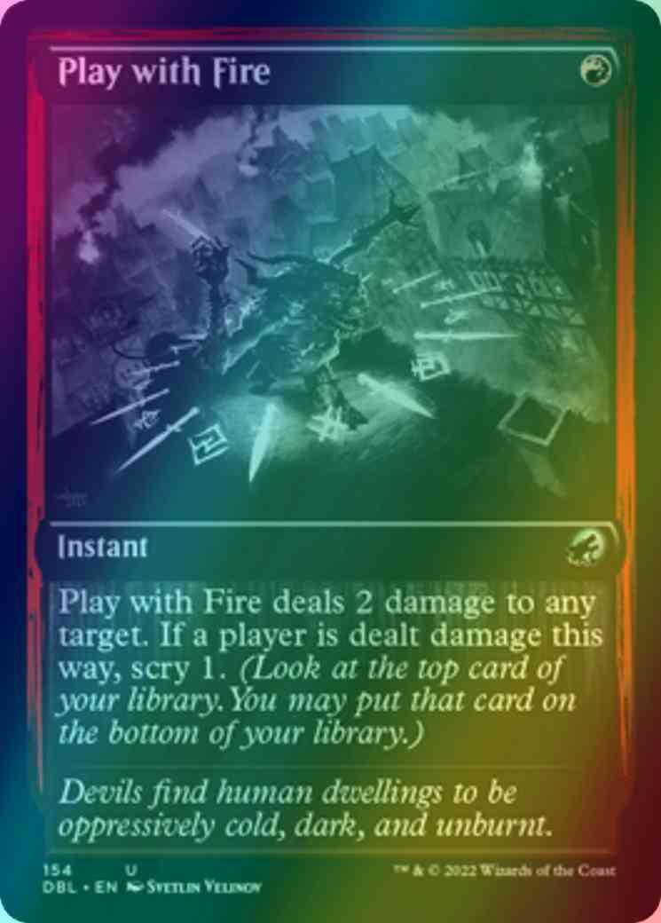 Play with Fire [154] [Innistrad: Double Feature] [Foil]