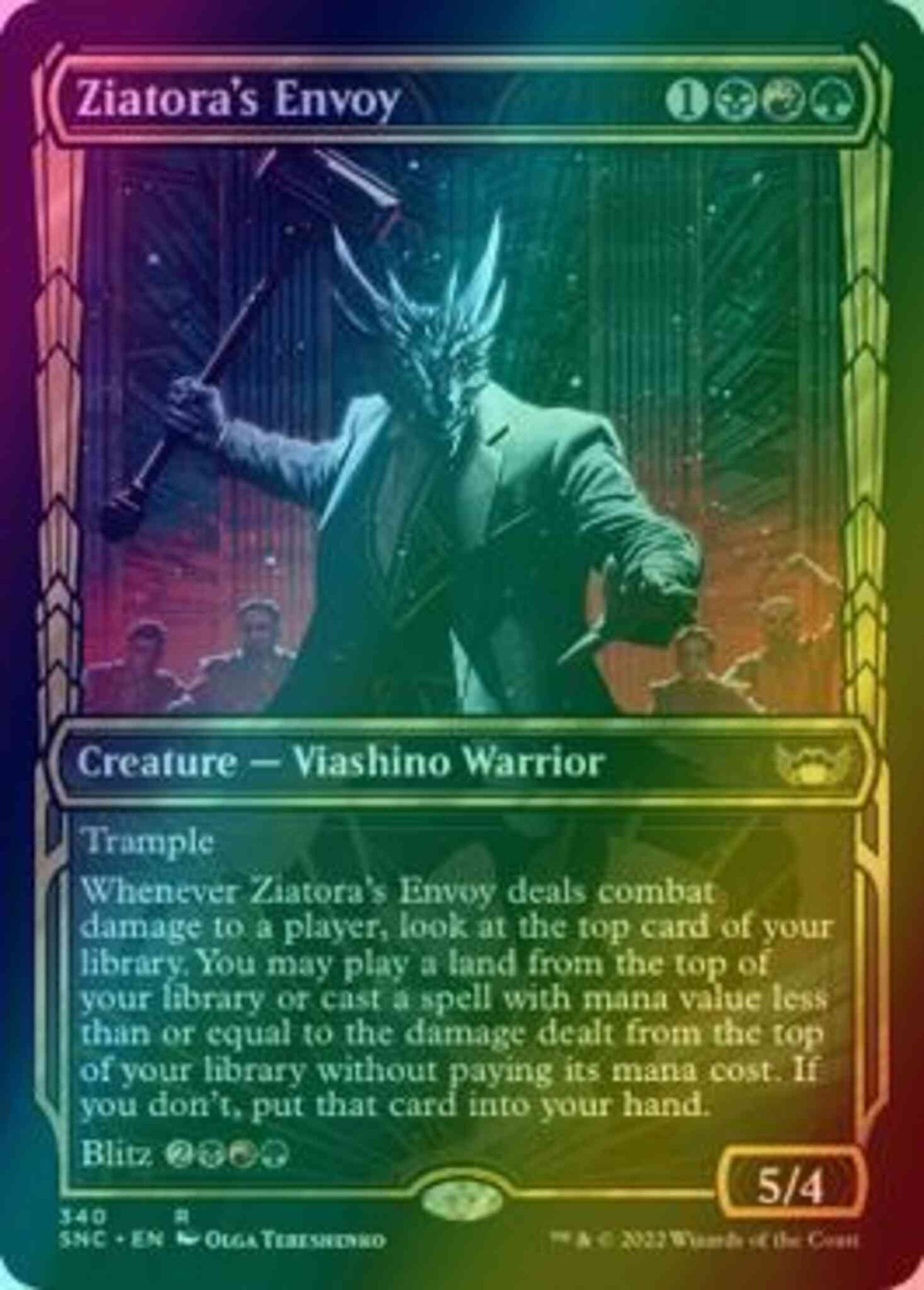 Ziatora's Envoy [340] [Golden Age Showcase] [Streets of New Capenna] [Foil]