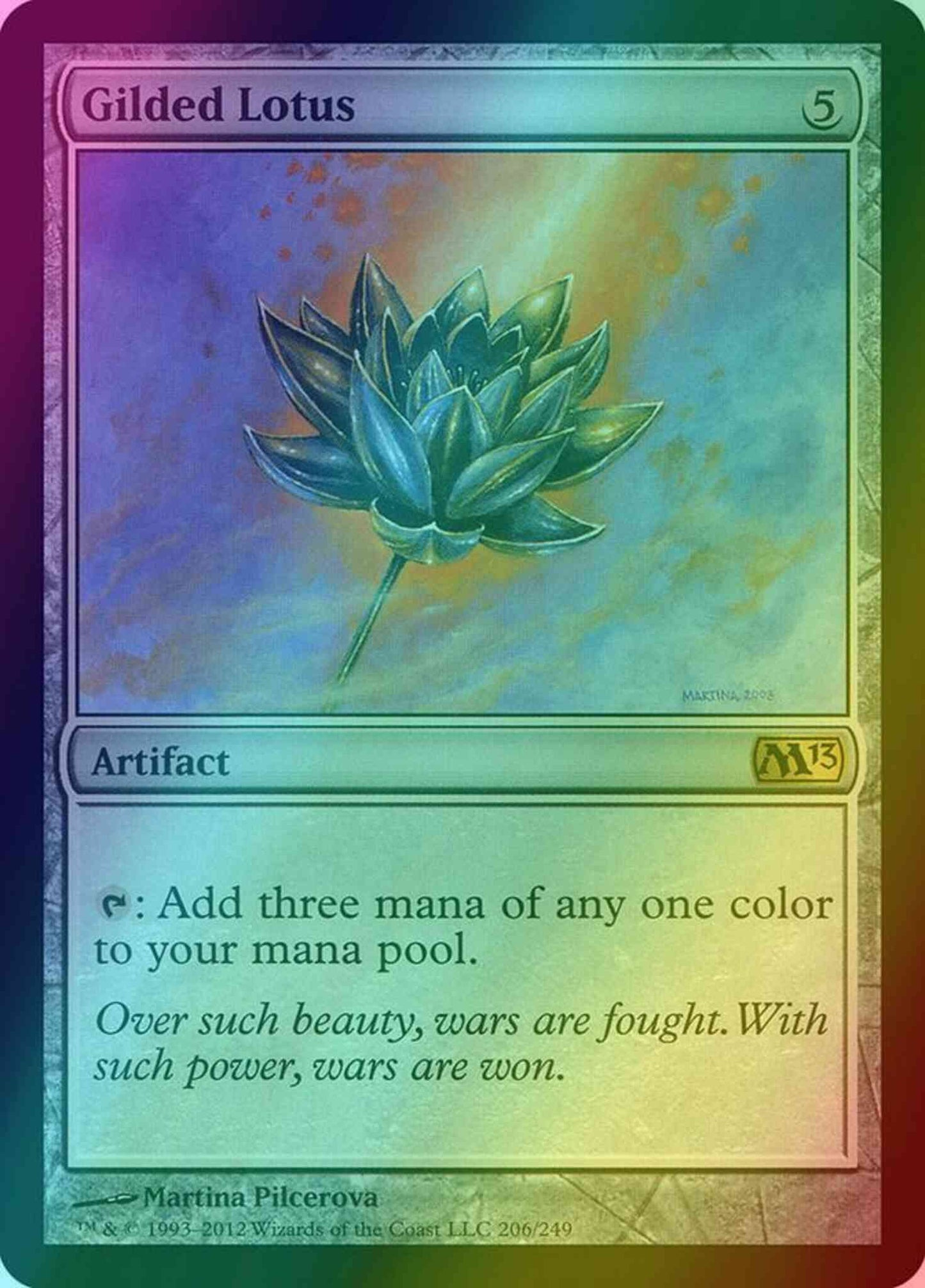 Gilded Lotus [206] [Magic 2013] [Foil]