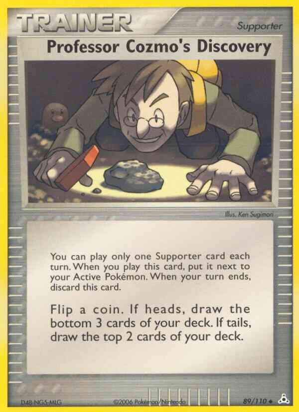 Professor Cozmo's Discovery - 89/110 - Uncommon [ex13-89] [Reverse Holo]