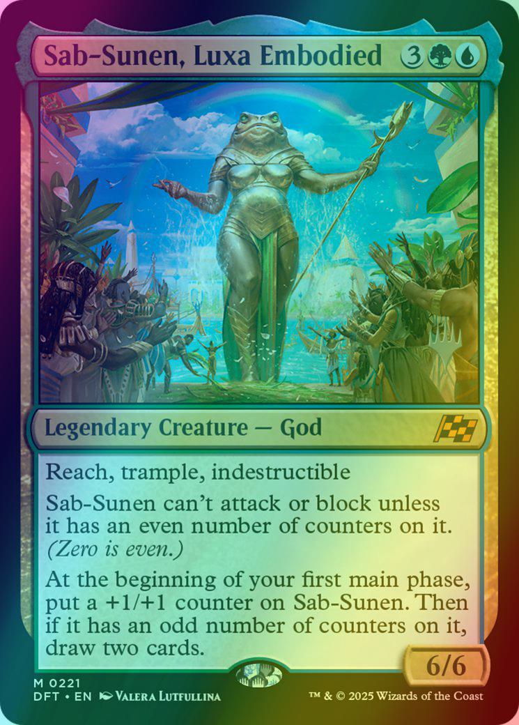Sab-Sunen, Luxa Embodied [221p] [Promo Pack] [Aetherdrift: Promos] [Foil]