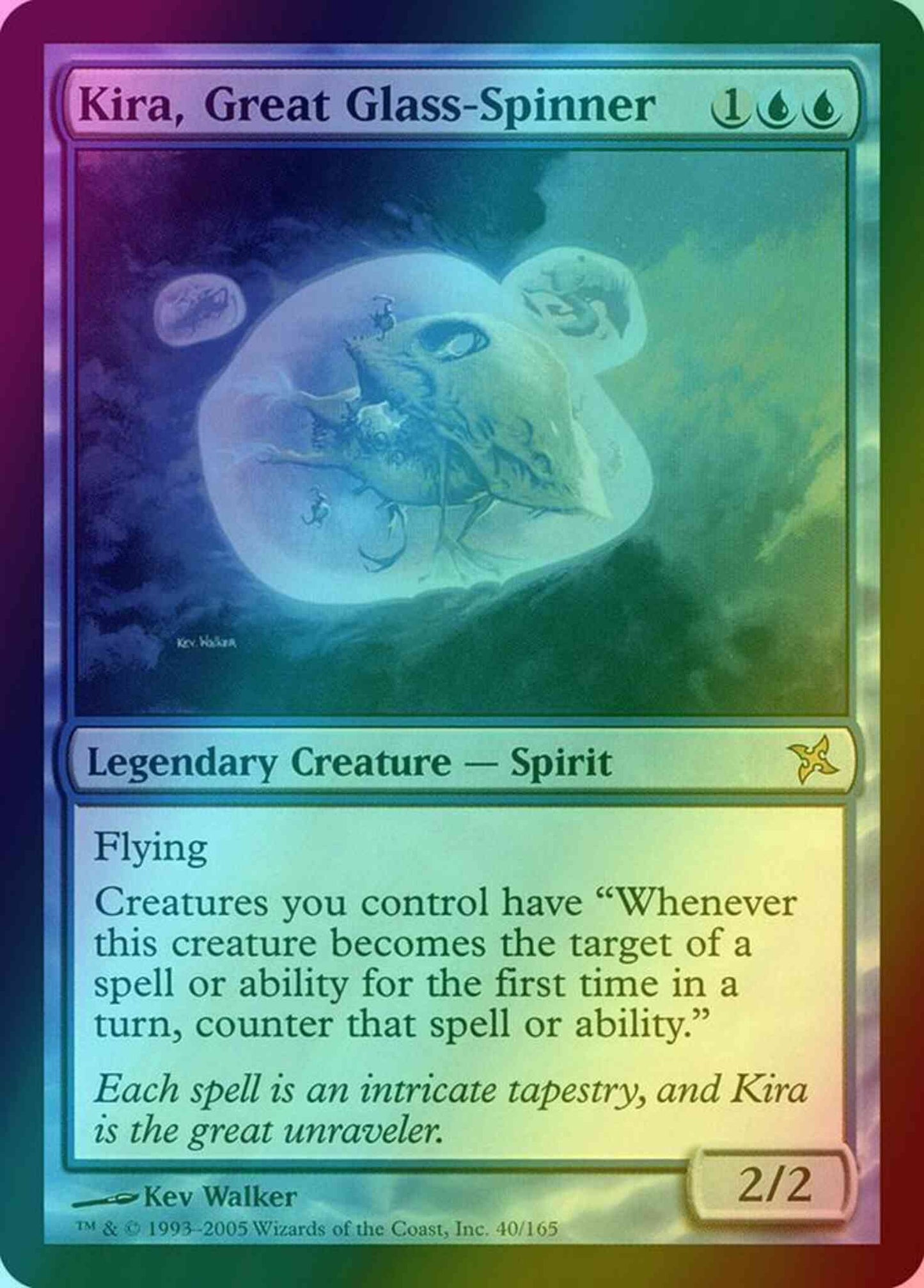 Kira, Great Glass-Spinner [40] [Betrayers of Kamigawa] [Foil]