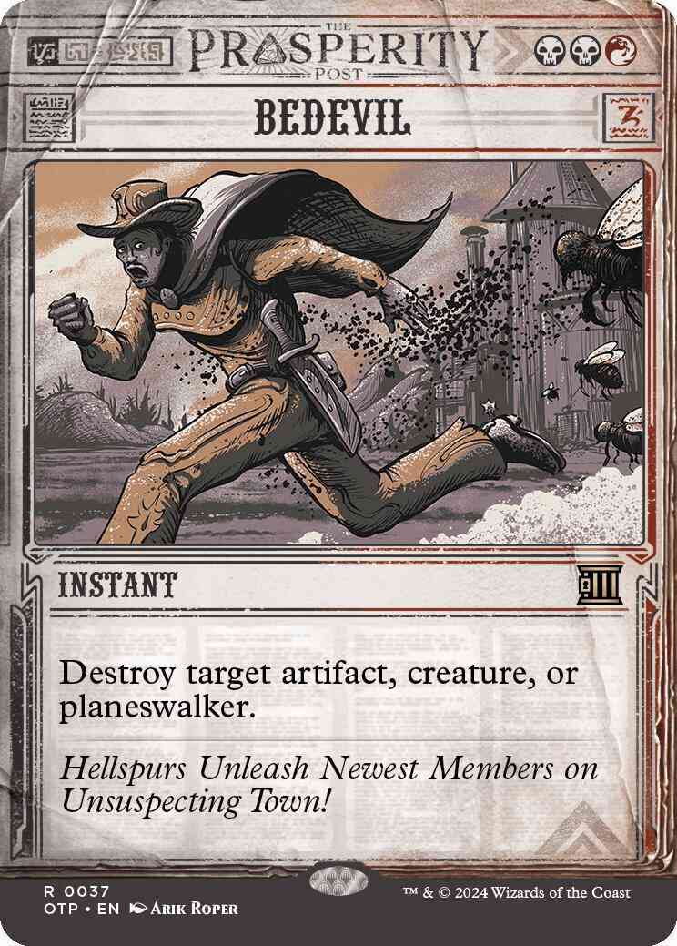 Bedevil [37] [Breaking News Showcase] [Breaking News] [Non-Foil]